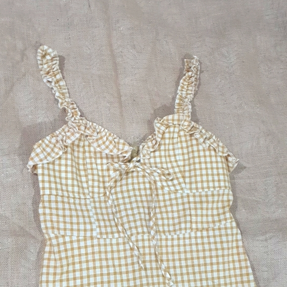 BOOHOO Size 8 check summer dress - Picture 2 of 4